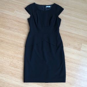 CALVIN KLEIN little black dress size 2